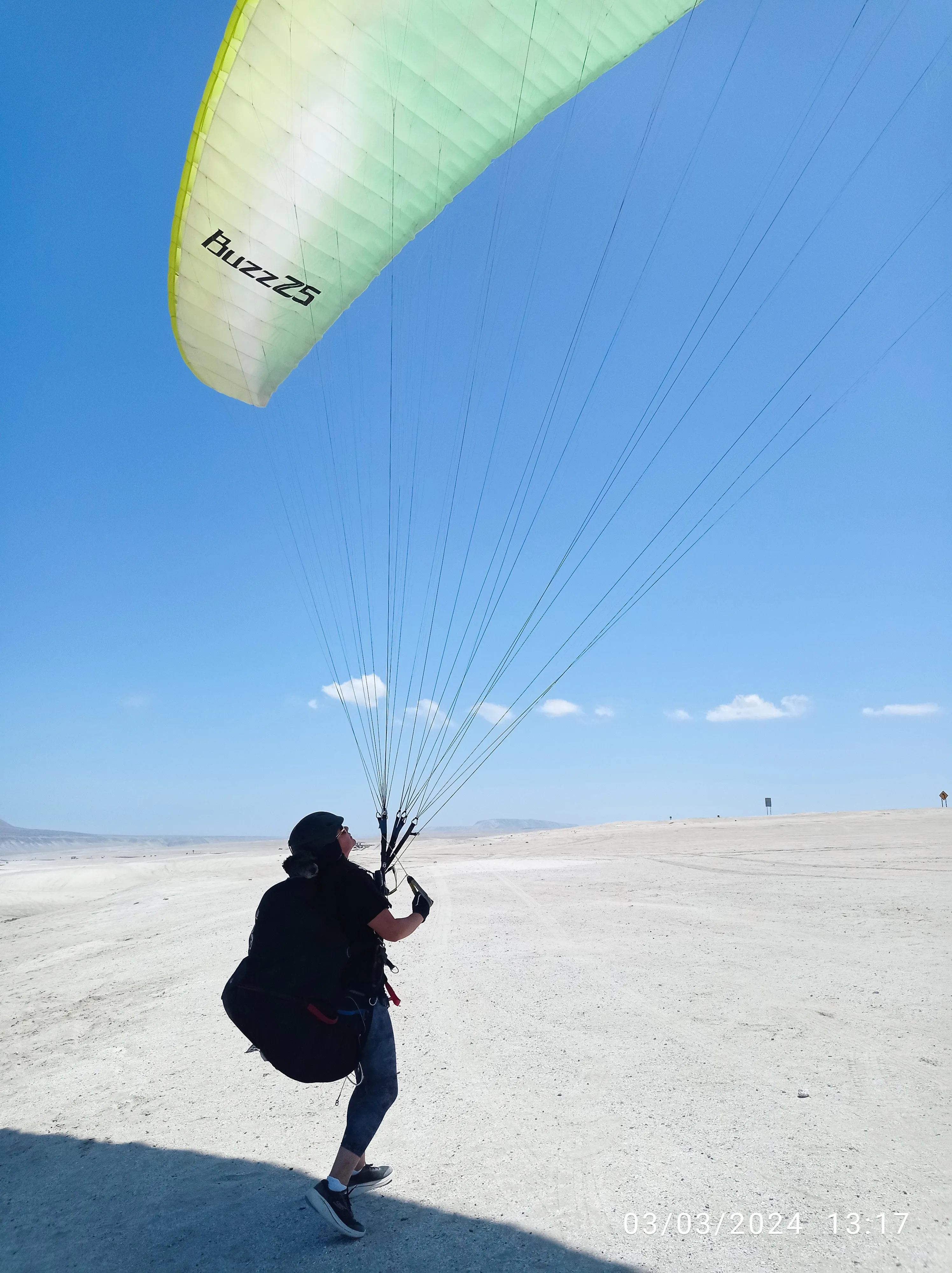 Curso básico de parapente monoplaza en Antofagasta
